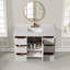 Meuble-lavabo en céramique avec dosseret 48 po Radena-106503606