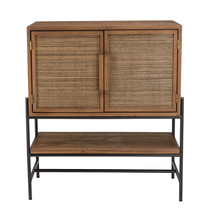 Aajaylah 88.5cm Solid Wood Sideboard