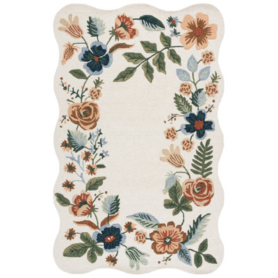 Jardin 772 Hand Tufted 80% Wool; 20% Cotton Floral Rug
