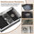 CASAINC 33"L Single Bowl Stainless Steel Drop-in Kitchen Sink