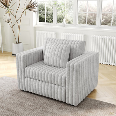 Canapé simple modulaire de 44,9 po - très confortable, élégant et fonctionnel pour la chambre à coucher et le salon