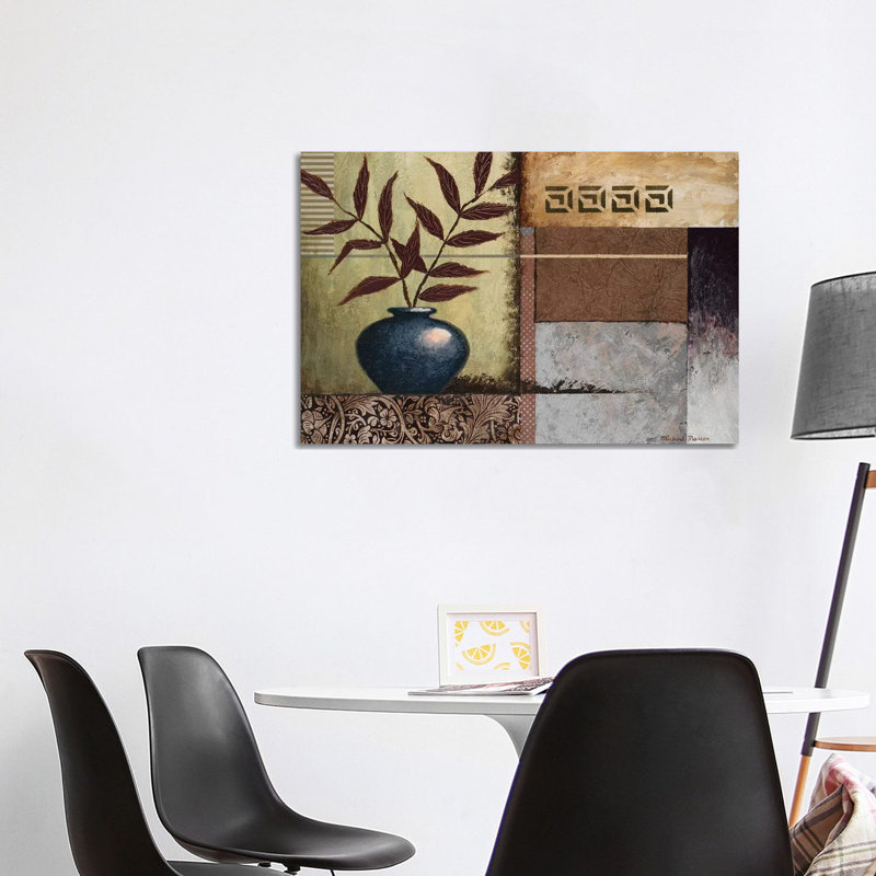 Cobalt Vase by Michael Marcon - Wrapped Canvas Painting, 101.6 cm H x 66.04 cm W x 3.175 cm D