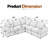 Premium Reversible Modular Living Room Sectional Sofa Set-1942699471-1942699458