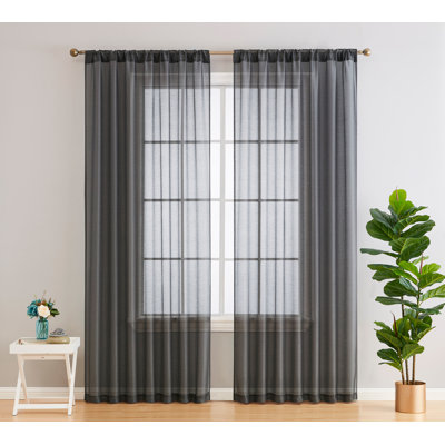 Lauren Semi Sheer Curtain Pair