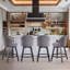 Tabouret de bar rotatif 26,4 po Letecia-1186271835