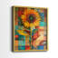 Série FLORAL CDLxxix - reproduction encadrée de qualité supérieure - prête à être accrochée - aucun clou requis - aucun clou requis-948085683-948085680