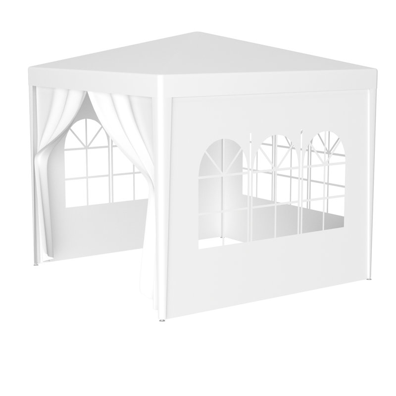 Tente de pavillon de jardin 10 pi x 10 pi pour barbecue - Extérieur polyvalent et respirant 10 pi x 10 pi pouvant accueillir jusqu'à 10 personnes
