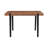 Pattie Wood and Metal Dining Table