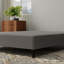 Base de lit tapissier simple TG en noir et gris, compatible avec les configurations de matelas standard, 80 po de longueur, 38 po de largeur, 15 po de hauteur, 42 lb, Temps d'assemblage rapide, base, types, installation-273957966-273957967