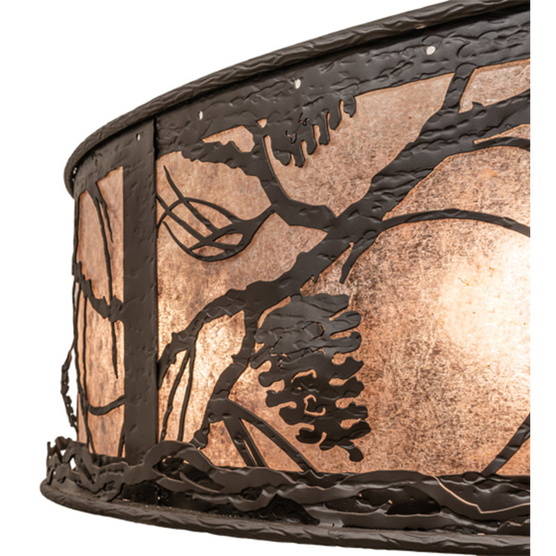 Whispering Pines Downrod Ceiling Fan