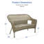 Causeuse de 52 po de largeur Kentwood-37026421