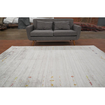 Handmade Gabbeh Style Oriental Area Rug 6x9
