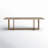 Borne Metal Base Dining Table