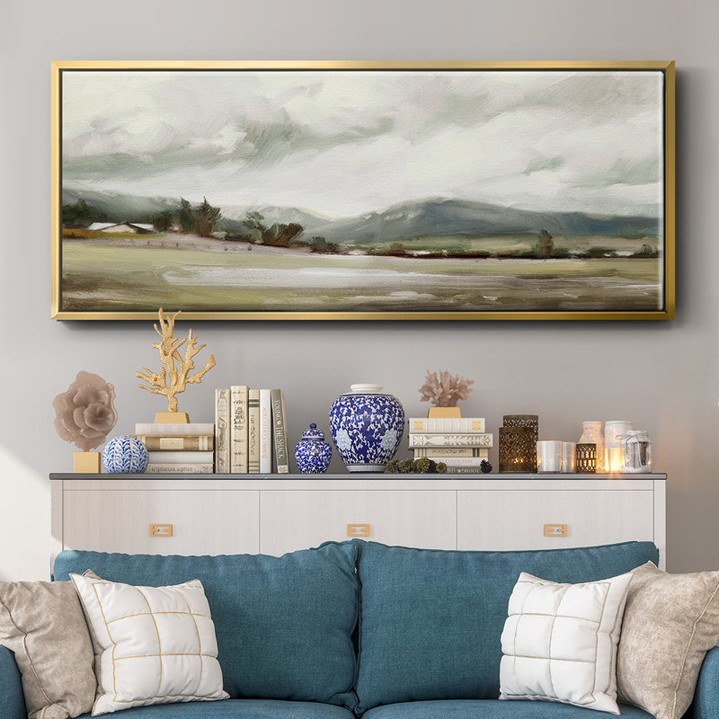 Big Sky Valley- Framed Canvas