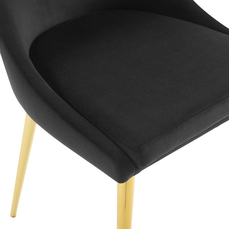 Chaise de salle à manger Viscount, Noir