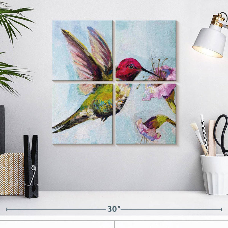 Brampt Hummingbird I, 18" H x 18" W