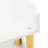 5-Tier Modern Warm White Wooden Open Bookcase Display Bookshelf