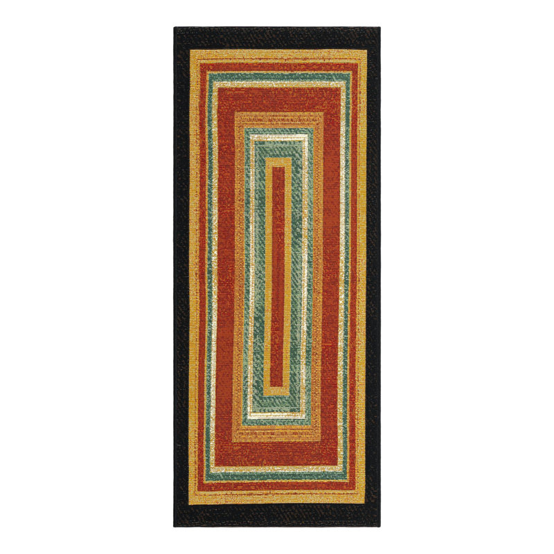 Tapis intérieur / extérieur Drift Hower, Tapis de couloir 2 pi x 5 pi 1 po