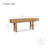 Lauren Liess 83.75'' Solid Wood Console Table