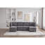 Canapé modulaire modulaire: canapé modulaire convertible à 6 places avec méridienne, canapé modulaire surdimensionné en U avec repose-pieds avec rangement-1151046171