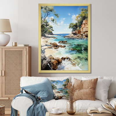«Dominic Coastal Splendor» sur toile