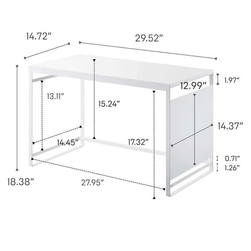 Étagère de cuisine Yamazaki Home Yamazaki, Blanc