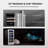 Yeego 28 Bottles 15" Dual Zone Wine Cooler Under Counter Compressor Wine Refrigerator Mini Fridge-125525976