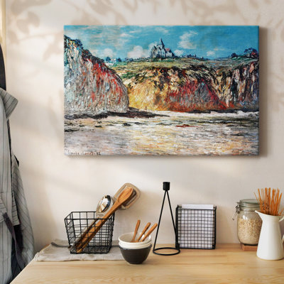 The Church at Varengeville 02, 1882-Gallery Wrapped Canvas