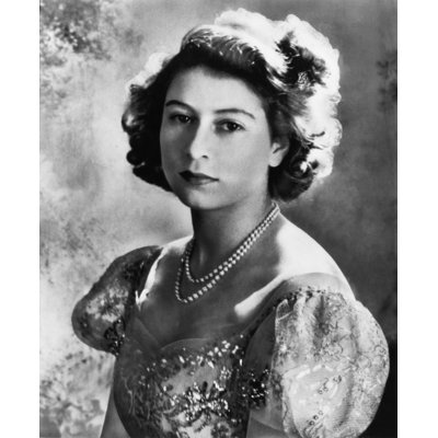 Royauté britannique. Futur reine d'Angleterre, histoire de la princesse Elizabeth (24 x 36)