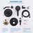 8 Inch Rain Shower System With 6 Modes Top Head & 8 Modes Handheld Shower - High Pressure Brass Valve-126492500
