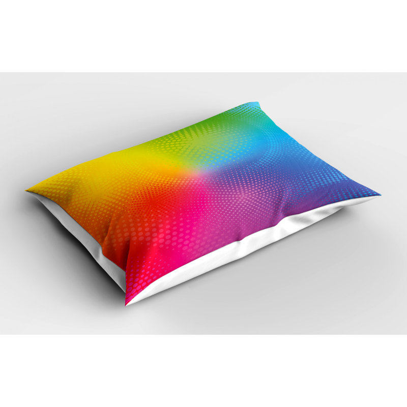 Dots Polyester Abstract Sham Set, Twin