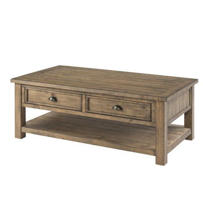 Holliman Solid Wood Coffee Table