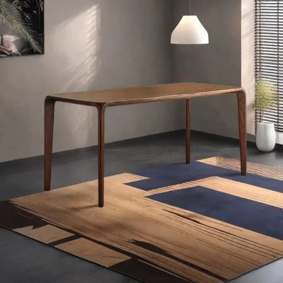 Light luxury rectangular dining table