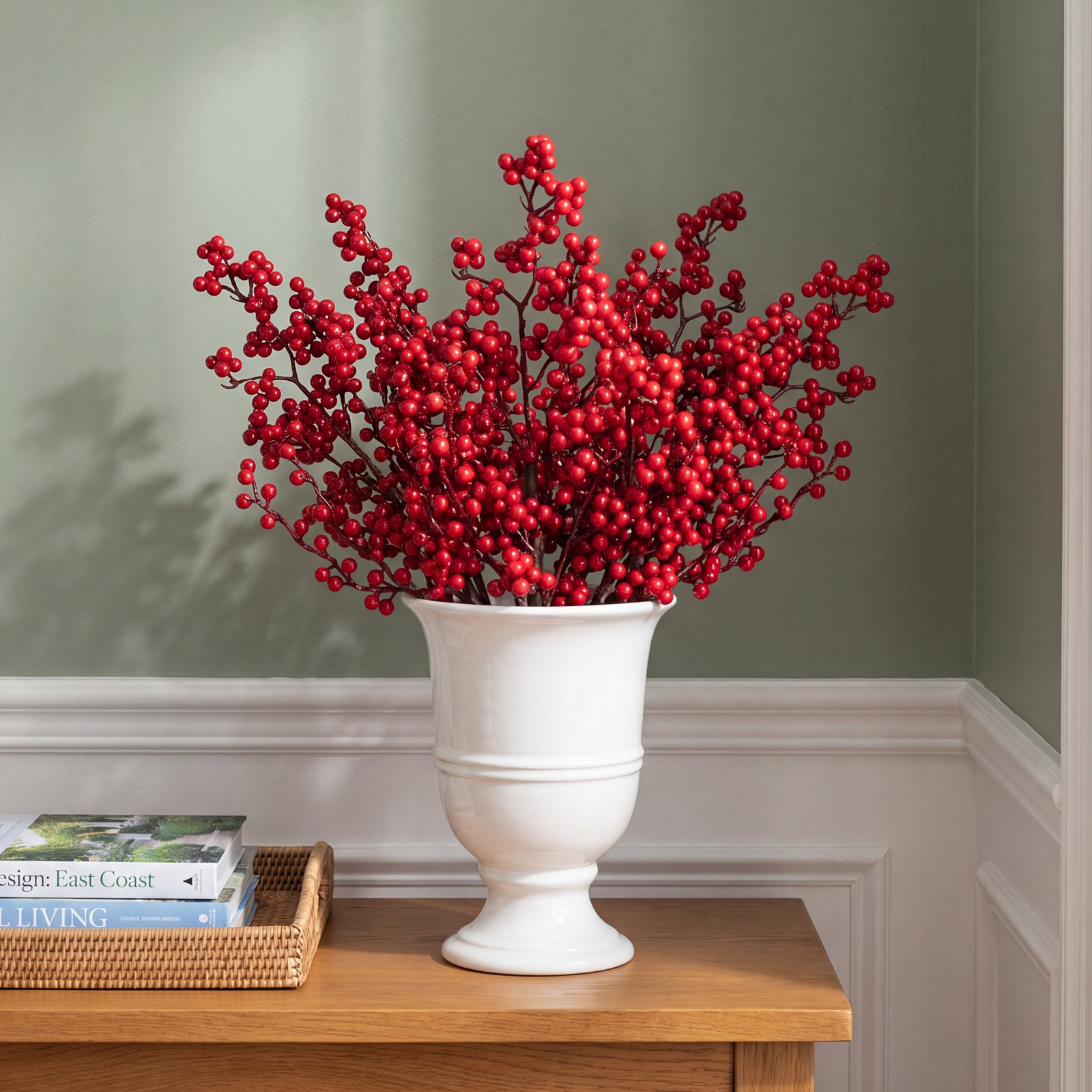 Faux Berry Stems