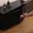 Modern Black Solid Wood TV Stands-1375438132