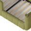 Lit simple tapissier pour lit simple pour enfants, lit de sol Montessori avec rails de sécurité, cadre pour lit d'enfant pour garçons et filles, vert-854786489-854786491
