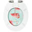 Lasse Toilet Seat Sticker