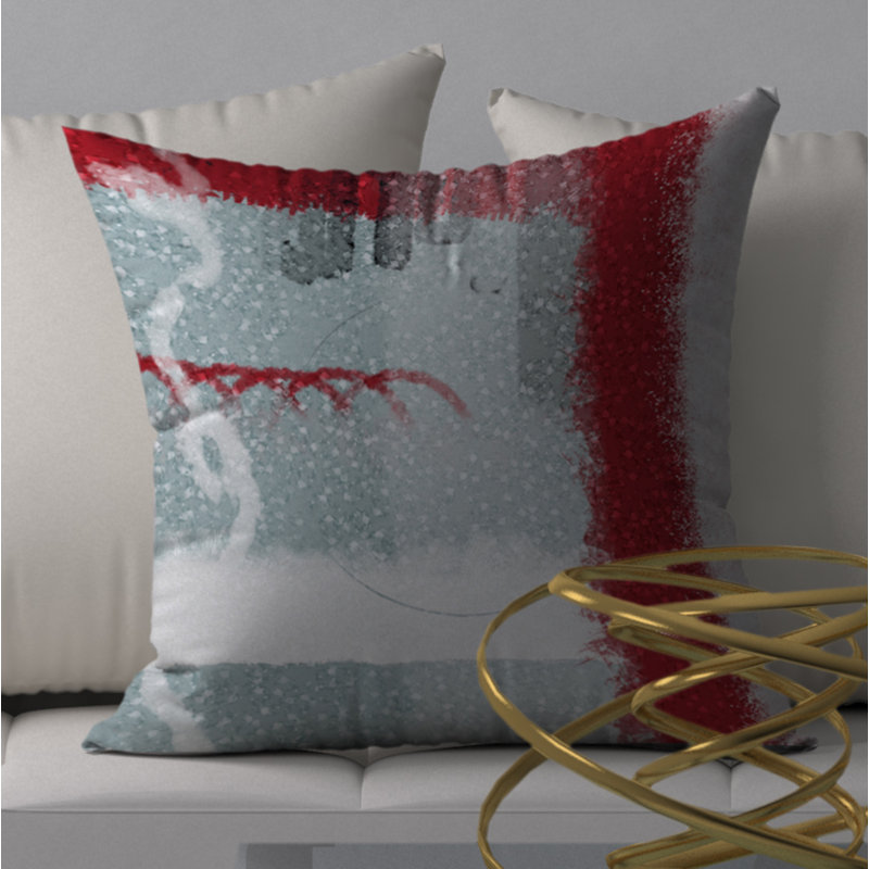 Housse de coussin décorative carrée et de qualité revigorable, 24 po x 24 po