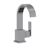 Secant Single Hole Bathroom Faucet with Drain Assembly