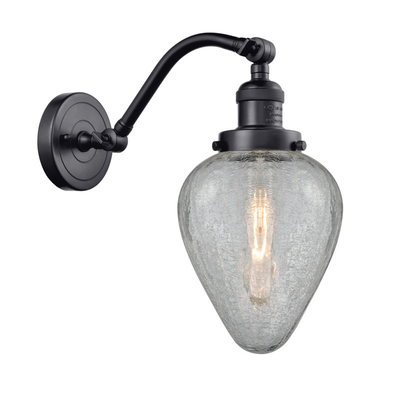 Shauna Armed Sconce, Matte Black, Yes
