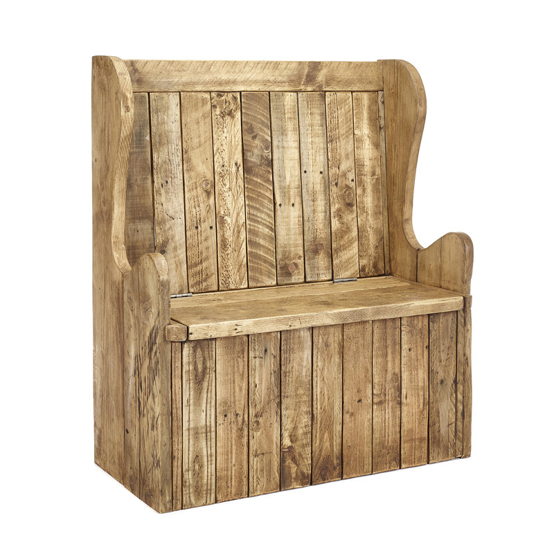 Hansen Solid Wood Storage Bench