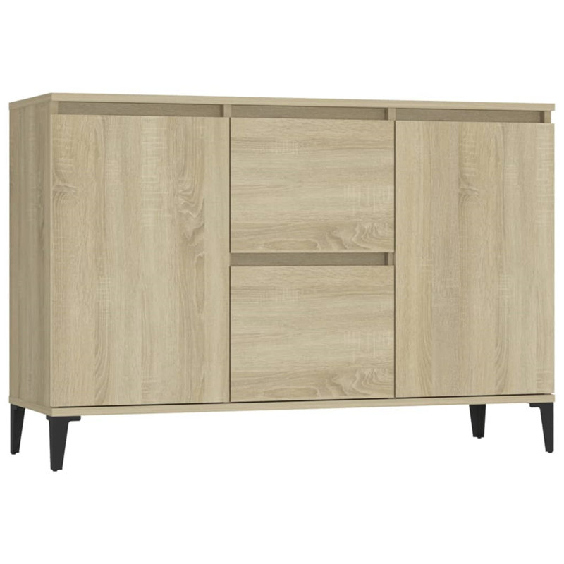 Wall Shelf 102x30x29 cm Engineered Wood, Oak