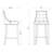 Fifth Avenue Traditional Vegan Leather Upholstered Beech Wood Bar Stool in Cream-28260507-53598449