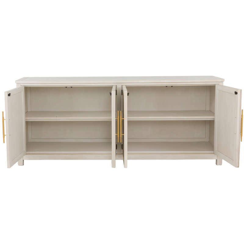Matteo 86.75'' W Credenza, Champagne Mist