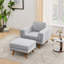 Repose-pieds rembourré 29,7 po Inayat-469517779
