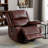 Daphnie 38.2" W Genuine Leather Power Lift Assist Recliner with Massage Heating-856596667
