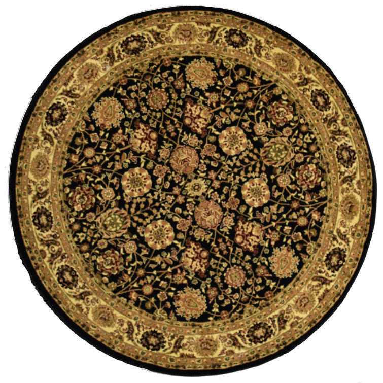 Tapis oriental noir doré Gloucester