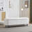 Elegant Ottoman With Spacious Storage Function, White
