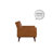 Gaige Faux Leather Armchair-1463701023