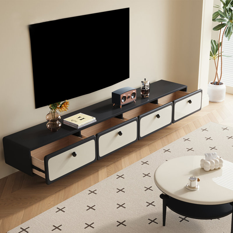 Meuble télé en bois de style français rétro
